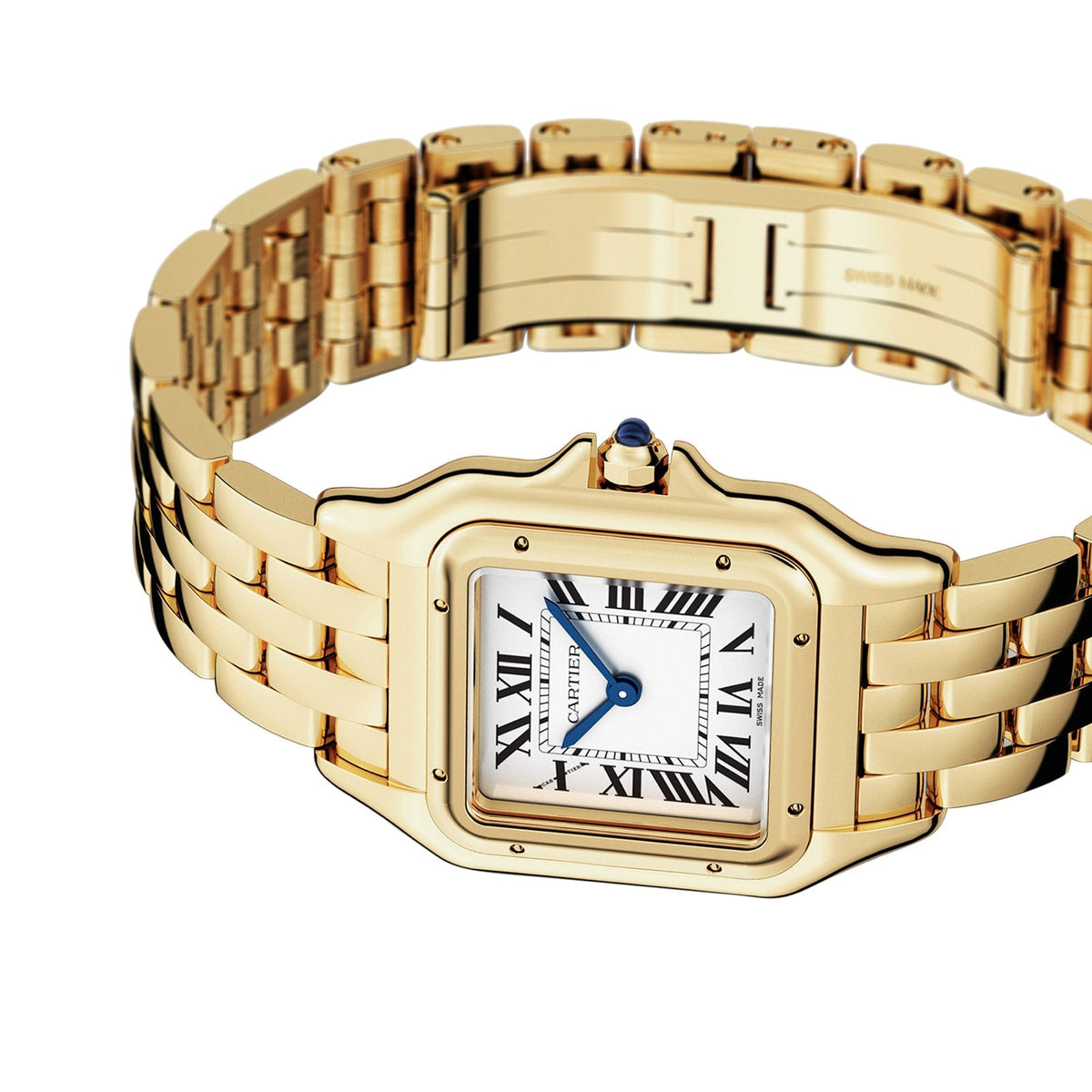 Panthère de Cartier Medium Model | 29mm, 18K Yellow Gold, Silver Dial
